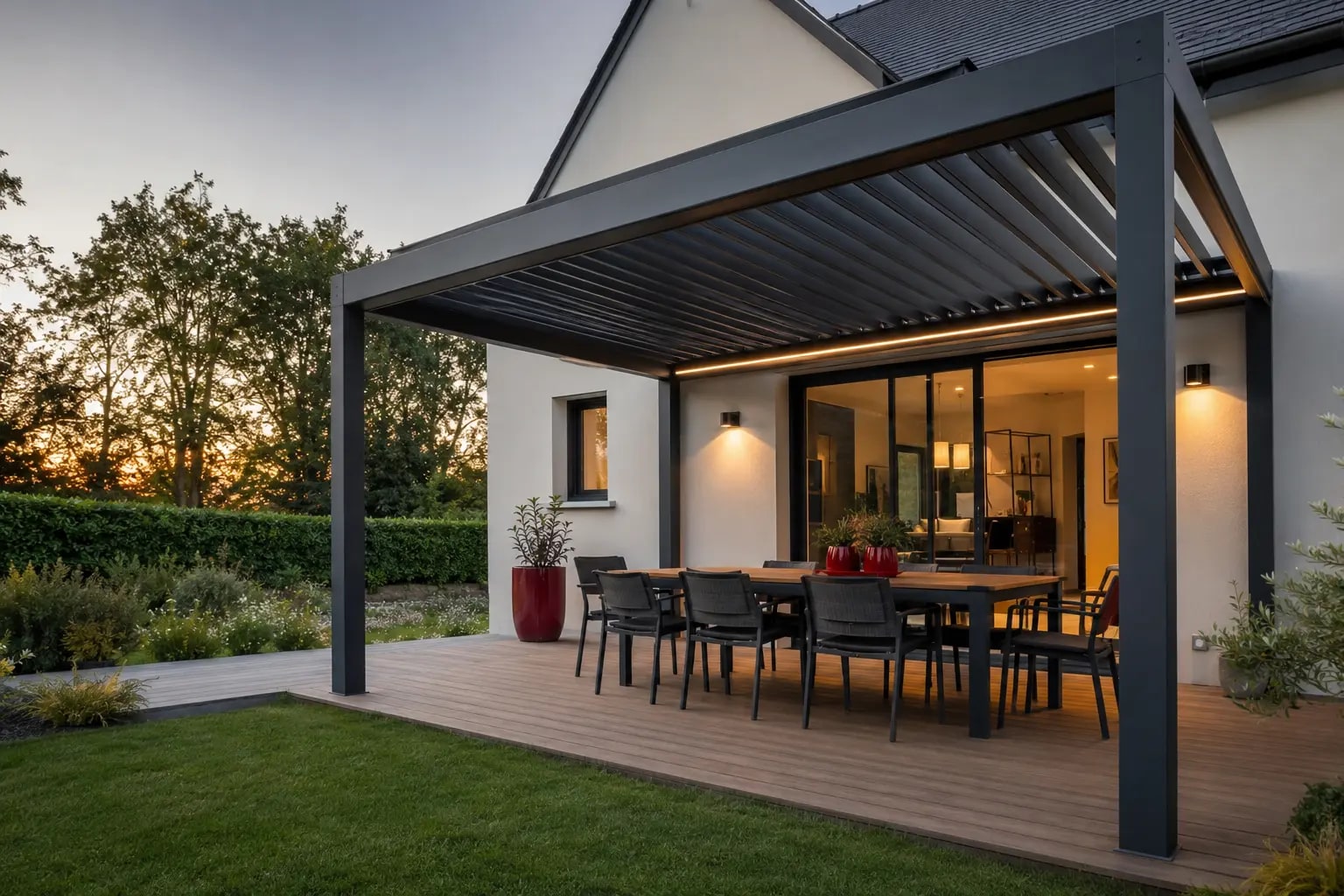 Pergolas & stores
